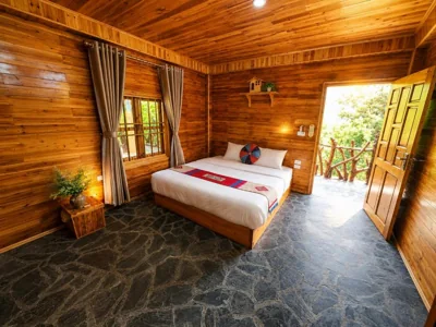 Deluxe Double or Twin Room — MT House Sa Pa - Mountain & Terraced fields View And Trekking Tour